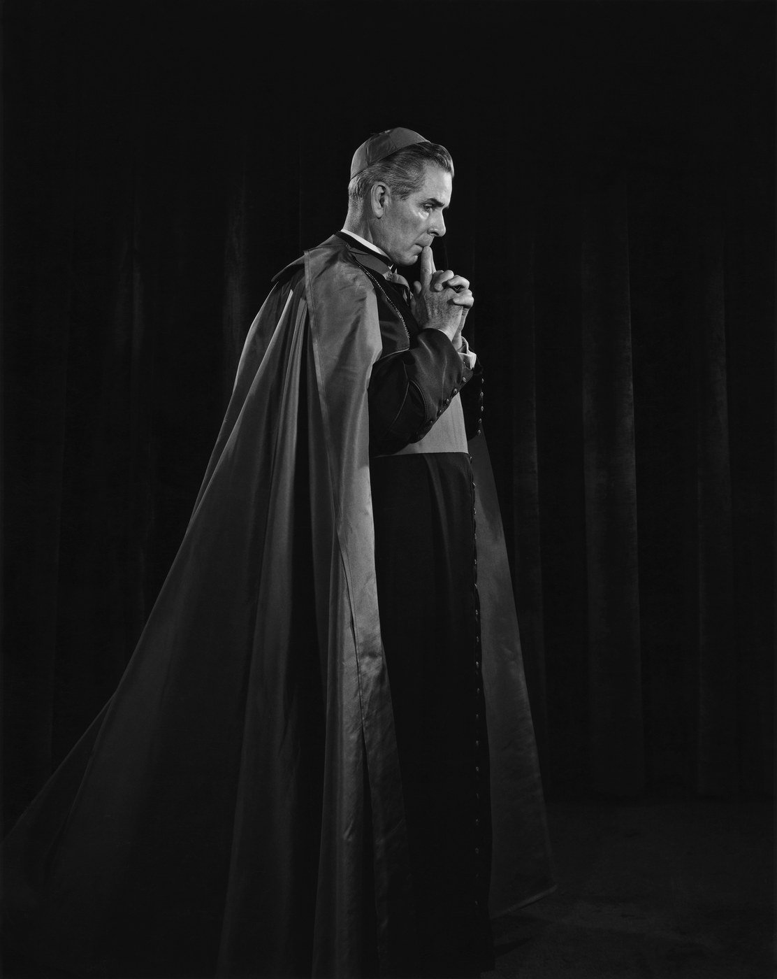 Portrait of Bishop Fulton J. Sheen by Yousuf Karsh
