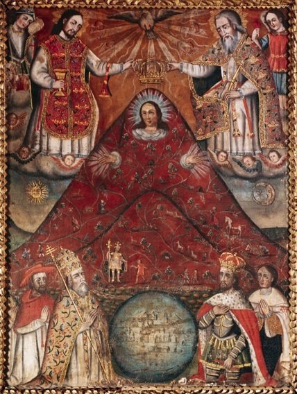 The Virgin of the Silver Mountain of Potosi, Bolivia