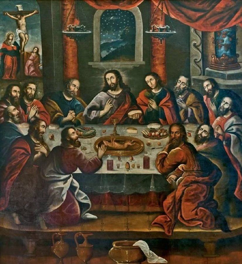 The Last Supper, by Marcos Zapata, Cusco